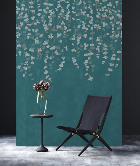 Cherry Blossom - Jade | Revestimientos de paredes / papeles pintados | Feathr