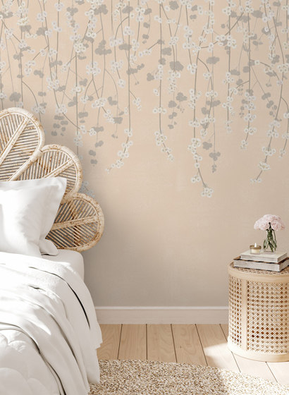 Cherry Blossom - Peach | Wall coverings / wallpapers | Feathr