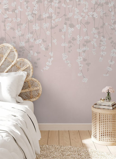 Cherry Blossom - Pink | Revestimientos de paredes / papeles pintados | Feathr