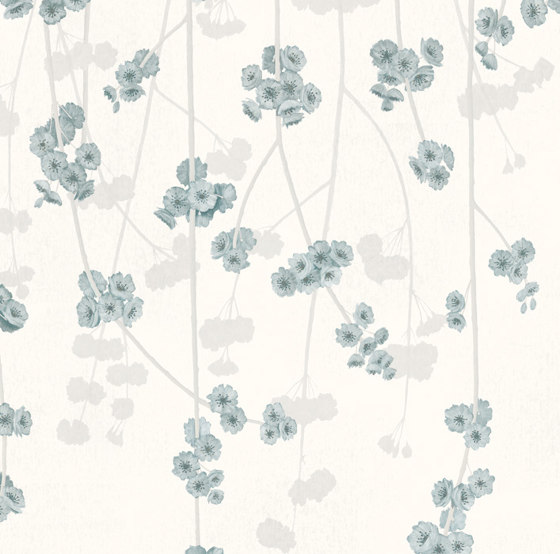 Cherry Blossom - Vintage White | Wall coverings / wallpapers | Feathr