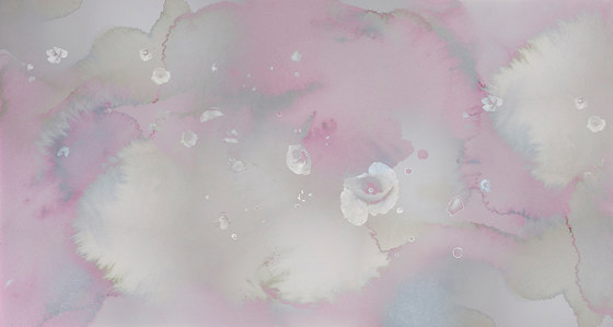 Clouds & Poppies - Blush | Peintures murales / art | Feathr