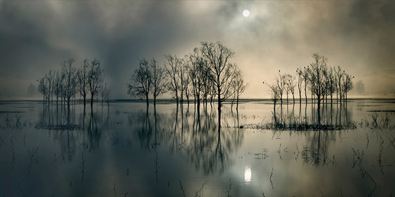 Cloudy Lake - Original | Wandbilder / Kunst | Feathr