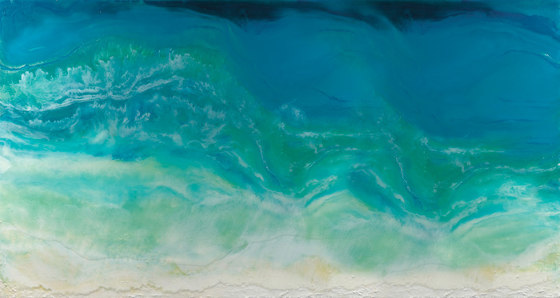Crystal Sea - Original | Wandbilder / Kunst | Feathr