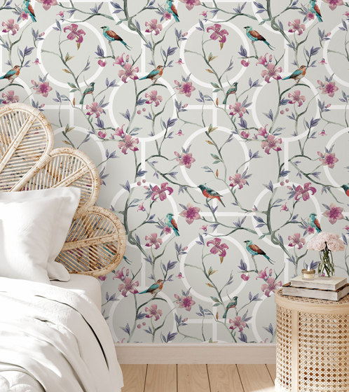 Dacha - Pearl | Wall coverings / wallpapers | Feathr
