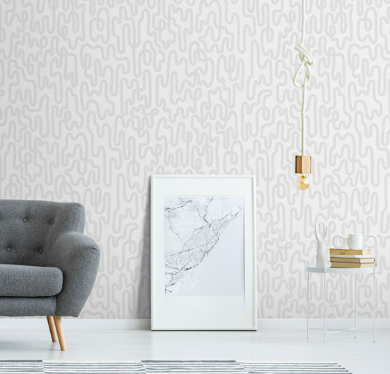 Drift - Grey | Wall coverings / wallpapers | Feathr
