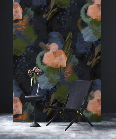 English Rose - Midnight | Wall coverings / wallpapers | Feathr