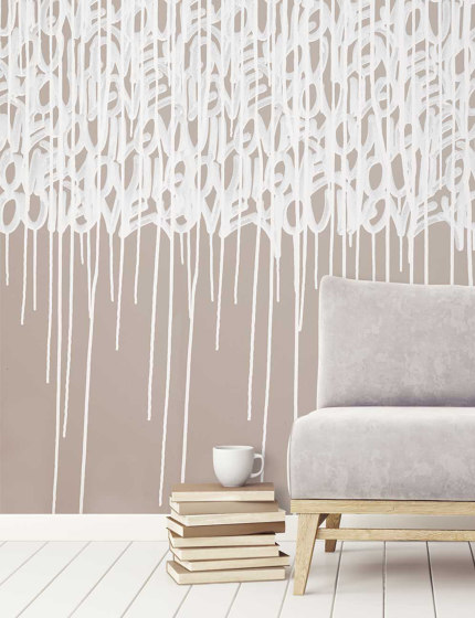 Enlightened Love - Clay | Wall coverings / wallpapers | Feathr
