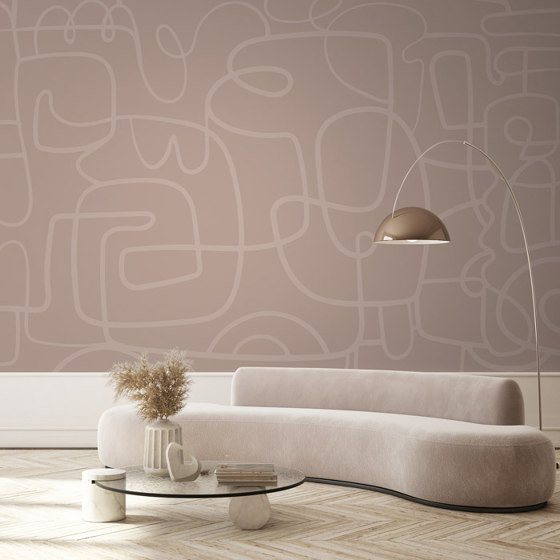 Fabula - Pink | Wall art / Murals | Feathr