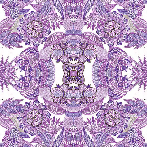 Fairy Garden - Violet | Revêtements muraux / papiers peint | Feathr