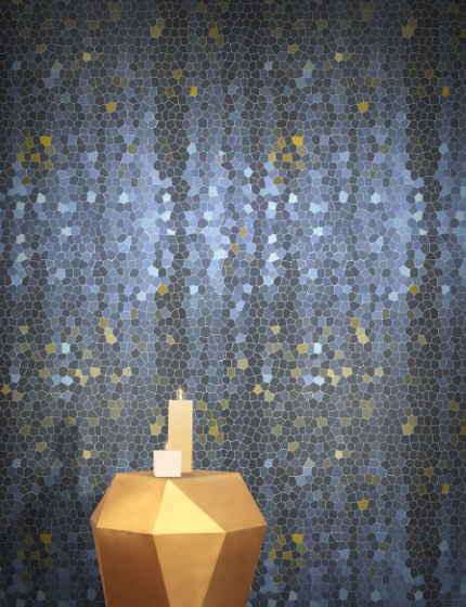 Firefly - Blue | Wall coverings / wallpapers | Feathr