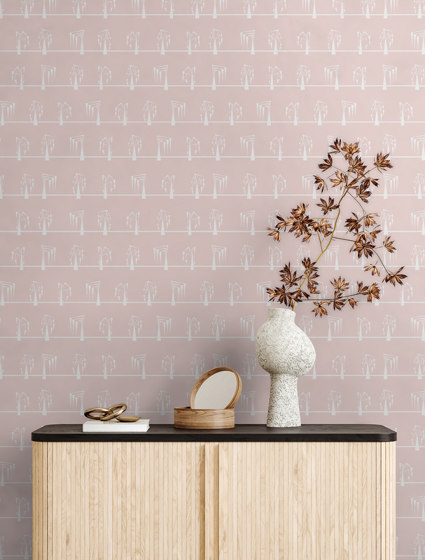 Five Fingers - Rose | Wall coverings / wallpapers | Feathr