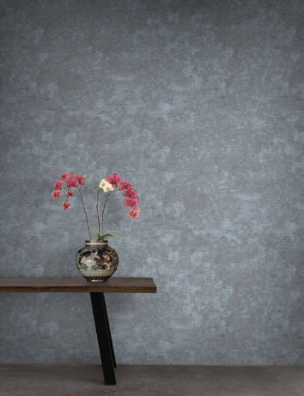 Grattage - Teal Grey | Wall coverings / wallpapers | Feathr