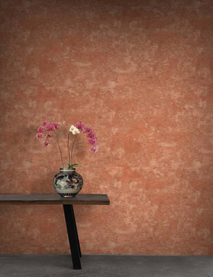 Grattage - Terracotta | Wall coverings / wallpapers | Feathr