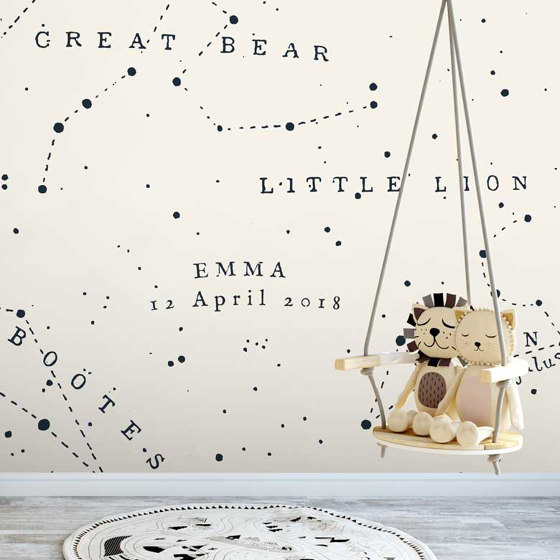 Great Bear Little Lion - Customized with your writing | Wandbilder / Kunst | Feathr