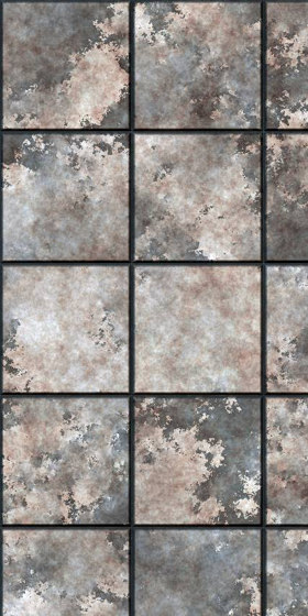 Heavy Metal - Terracotta | Wall coverings / wallpapers | Feathr