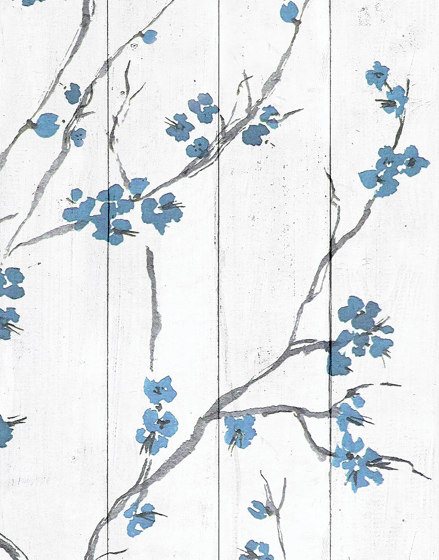 Himeji - Blue | Revêtements muraux / papiers peint | Feathr