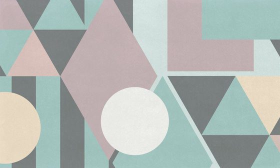 Huge Geometry 1 - Mint | Wandbilder / Kunst | Feathr