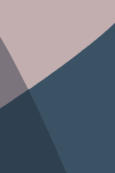 Incurvo - Blue & Pink | Quadri / Murales | Feathr