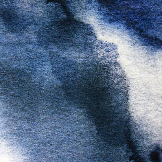 Indigo Fabric - Blue | Dekorstoffe | Feathr
