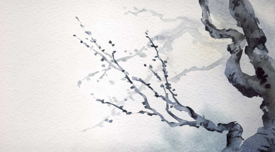 Ink Blossoms - Blue | Quadri / Murales | Feathr
