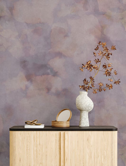 Inked Stone - Lilac | Revestimientos de paredes / papeles pintados | Feathr