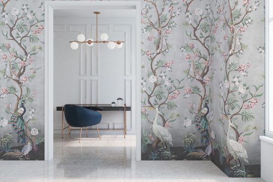 Kubla Khan - Mist | Wall coverings / wallpapers | Feathr