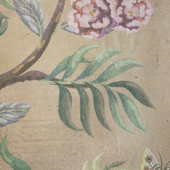 Kubla Khan Fabric - Brown | Tessuti decorative | Feathr