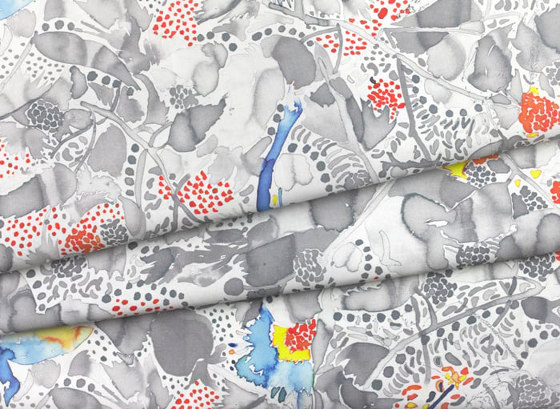 La Cueillette Fabric - Dawn | Drapery fabrics | Feathr