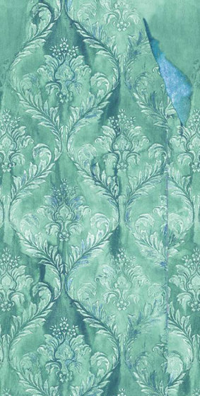 Layered with love - Green | Wall coverings / wallpapers | Feathr