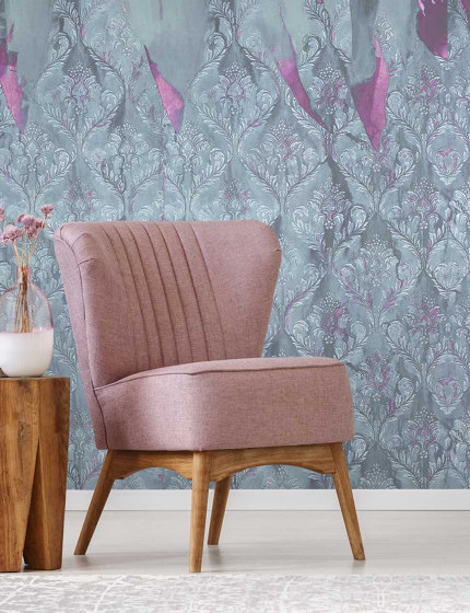 Layered with love - Mist | Wall coverings / wallpapers | Feathr