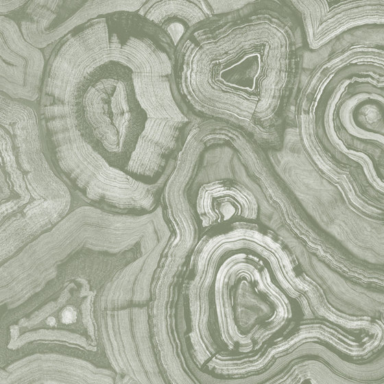 Malachite - Moss | Wall coverings / wallpapers | Feathr
