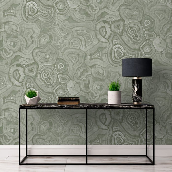 Malachite - Moss | Wall coverings / wallpapers | Feathr