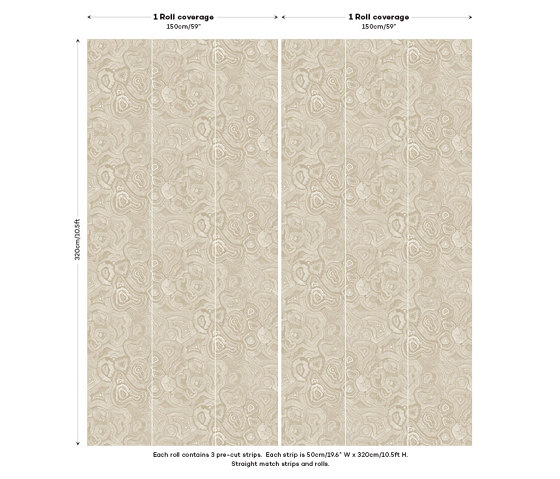 Malachite - Sandstone | Revêtements muraux / papiers peint | Feathr