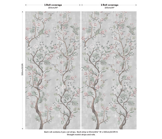 Matsumoto - Alabaster | Revêtements muraux / papiers peint | Feathr