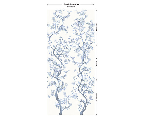 Matsumoto Fabric - Blue & White | Tessuti decorative | Feathr