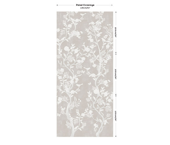 Matsumoto Fabric - Cream | Tessuti decorative | Feathr