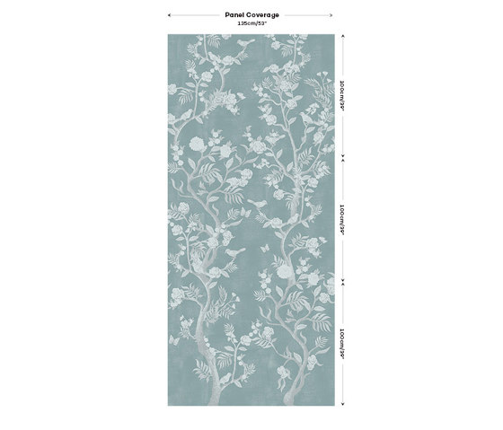 Matsumoto Fabric - Green | Dekorstoffe | Feathr