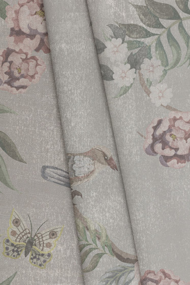 Matsumoto Fabric - Grey | Dekorstoffe | Feathr