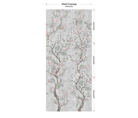 Matsumoto Fabric - Grey | Dekorstoffe | Feathr