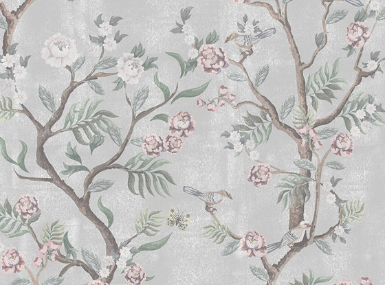 Matsumoto Fabric - Grey | Tessuti decorative | Feathr