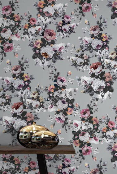 Moody Bloom - Dawn | Wall coverings / wallpapers | Feathr