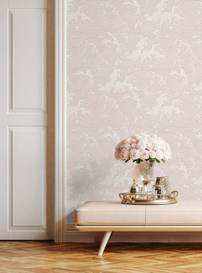 Ocean Spray - Blush | Wall coverings / wallpapers | Feathr