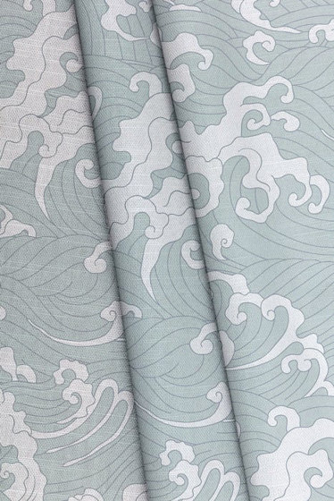 Ocean Spray Fabric - Blue | Dekorstoffe | Feathr