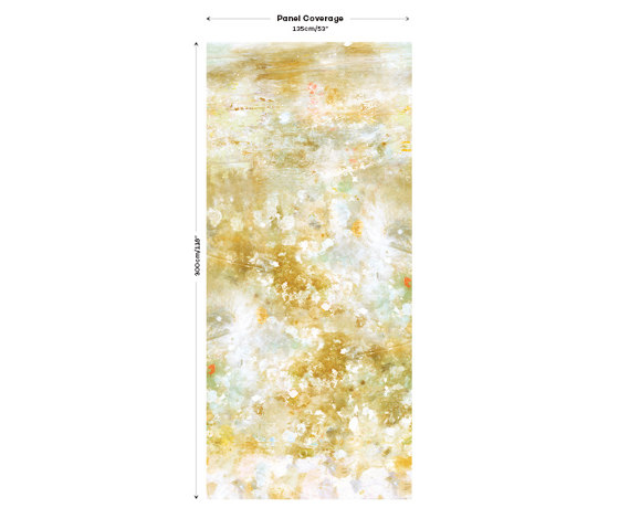 Oh La La Fabric - Gold | Tissus de décoration | Feathr