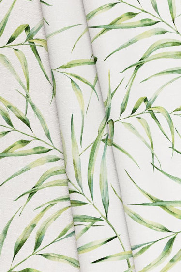 Palm Breeze Fabric - Green | Tissus de décoration | Feathr