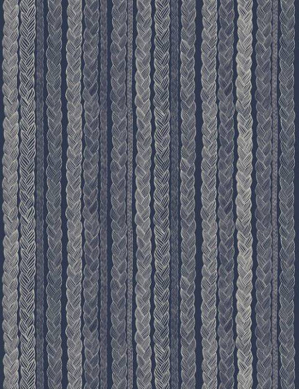 Palmikko - Navy Blue | Wandbeläge / Tapeten | Feathr