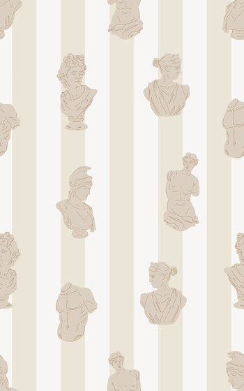 Pantheon - Sand | Wall coverings / wallpapers | Feathr