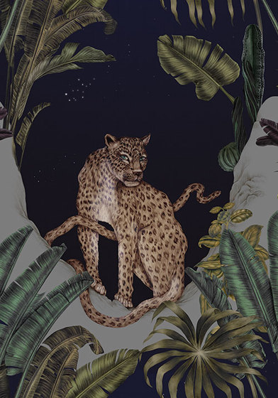 Persian Leopard Fabric - Original | Tissus de décoration | Feathr