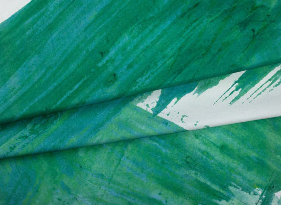 Plato Fabric - Green | Tissus de décoration | Feathr
