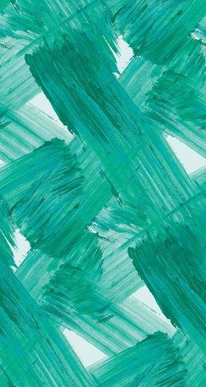 Plato Fabric - Green | Dekorstoffe | Feathr